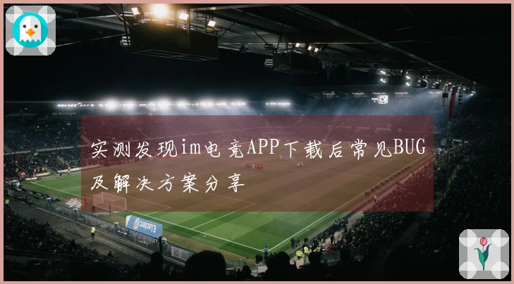 实测发现im电竞APP下载后常见BUG及解决方案分享